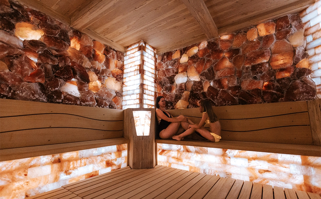 grotte de sel spa center parcs domaine du bois aux daims